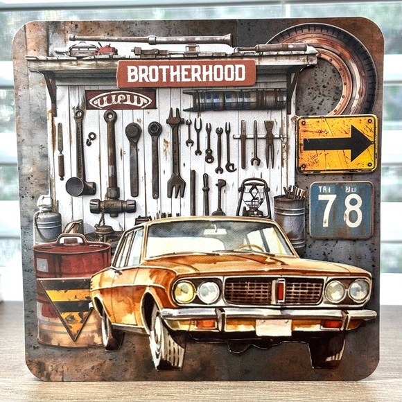 Handmade Any Occasion Brotherhood Greeting Card - Picture 1 of 1
